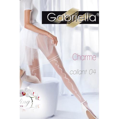 Колготки Gabriella Charme 04 20 den без трусиковой части