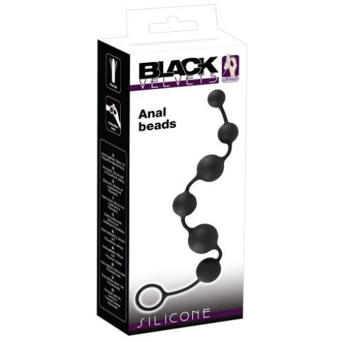 Анальні кульки Black Velvets Anal Beads