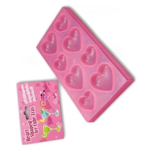 Эротическая формочка для льда в виде сердец HEART SHAPE ICE CUBE TRAY