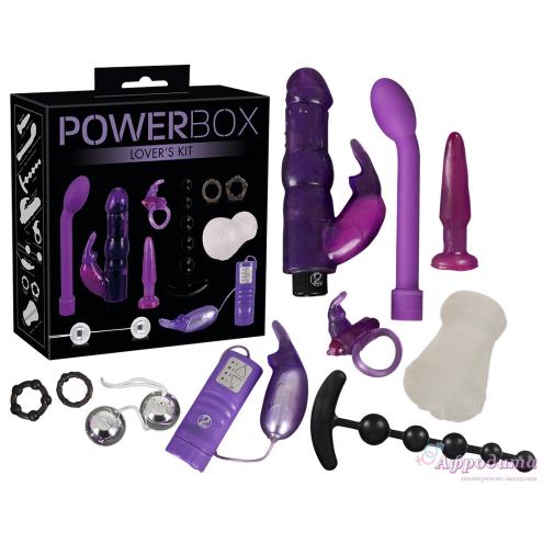 Большой набор секс-игрушек Power Box Lovers Kit 10 items