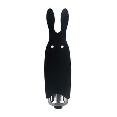 Міні вібратор Adrien Lastic Pocket Vibe Rabbit Black для приємних ласок