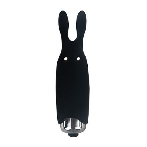Мини вибратор Adrien Lastic Pocket Vibe Rabbit Black для приятных ласк