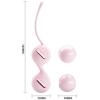 Вагинальные шарики Pretty Love Kegel Balls Pink