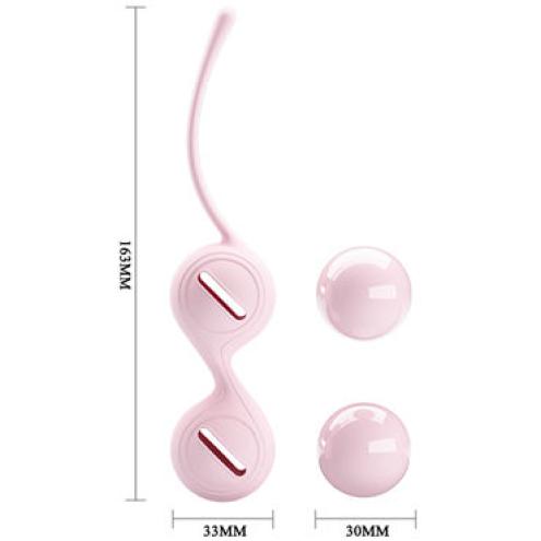 Вагинальные шарики Pretty Love Kegel Balls Pink