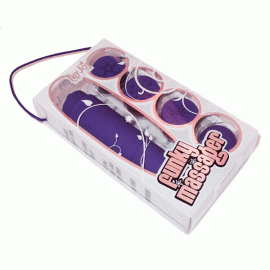 Toy Joy Funky Massager - Вибромассажер с насадками - 5