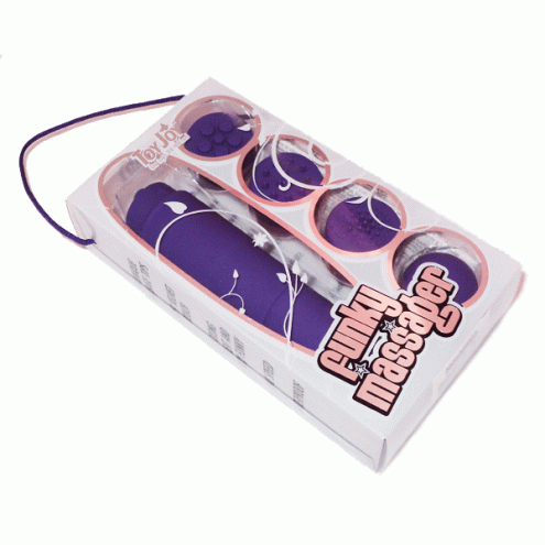 Toy Joy Funky Massager - Вібромасажер із насадками