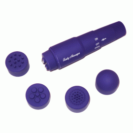 Toy Joy Funky Massager - Вибромассажер с насадками - 1