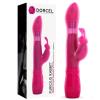 Вибратор с металлическими шариками Dorcel Furious Rabbit