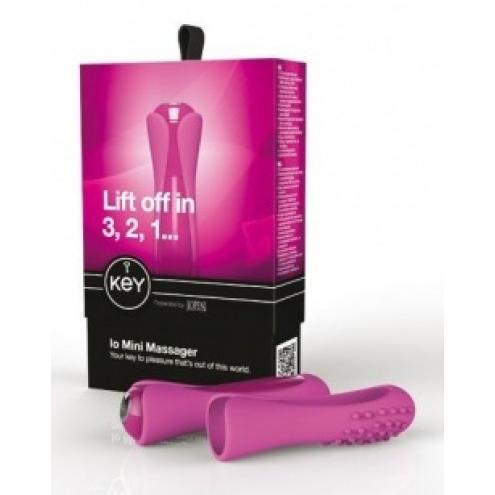 Вібромасажер KEY IO Mini Massager Raspberry Pink