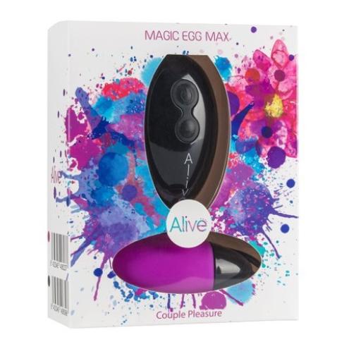 Виброяйцо Alive Magic Egg MAX Violet для самой сказочной стимуляции