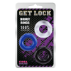 Набор эрекционных колец Get Lock Donut Rings Assorted 3 Pack