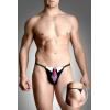 Мужские стринги с галстуком Mens thongs 4491 Soft Line аксессуар для пылких и незабываемых