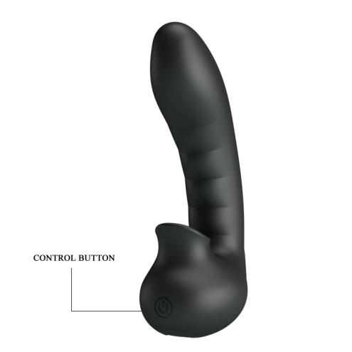 Вибронасадка на палец Pretty Love Hobgoblin Finger Vibrator Black