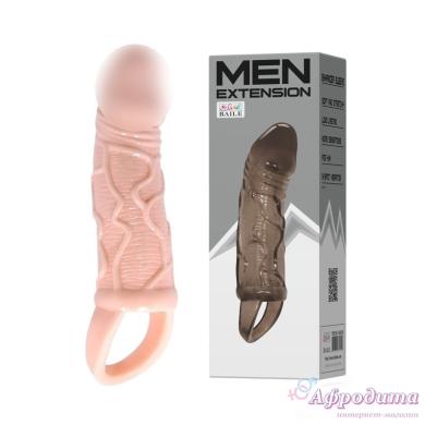 П. Насадка для увеличения члена Men Extension Penis Sleeve 