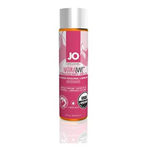 Оральная смазка System JO USDA Organic - Strawberry, 120 ml