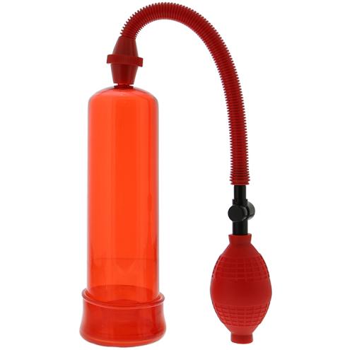 Вакуумная помпа MENZSTUFF PENIS ENLARGER RED для знающих толк в наслаждении