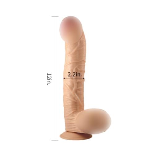 Реалістичний фалоімітатор Legendary King Sized Realistic Dildo 12