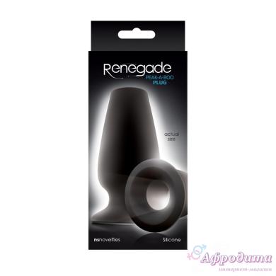 Анальная пробка тоннель Renegade Peek A Boo Plug Black