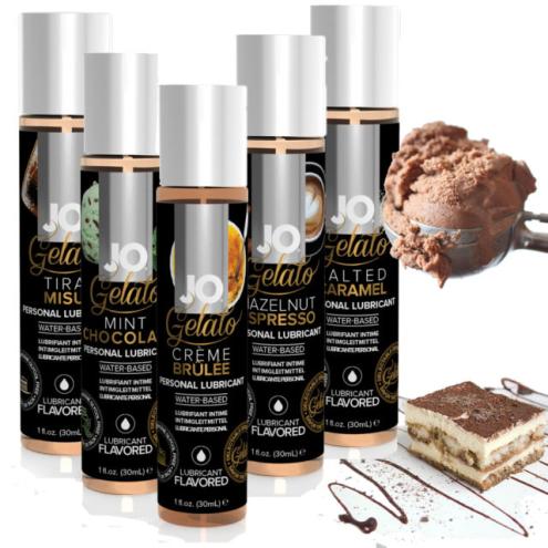 Оральная смазка System JO Jelato Salted Caramel, 120 мл