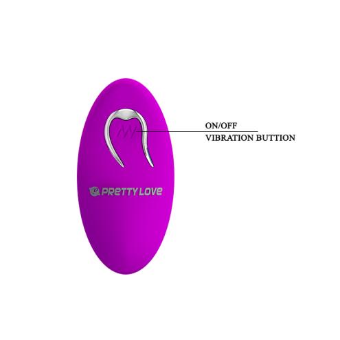 Вагинальные шарики с дистанционным пультом управления Pretty Love Willie Vibrating Kegel Balls