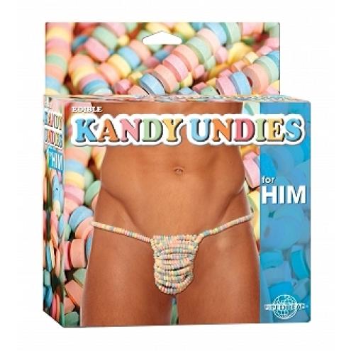 Съедобное белье - Edible Kandy G-String Pouch For Him