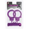 П. Набор BONDX METAL CUFFS & LOVE ROPE SET-PURPLE