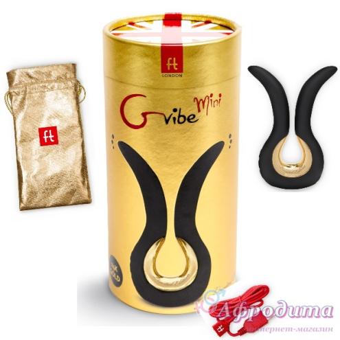 Ексклюзивний вібромасажер Gvibe Gold Black