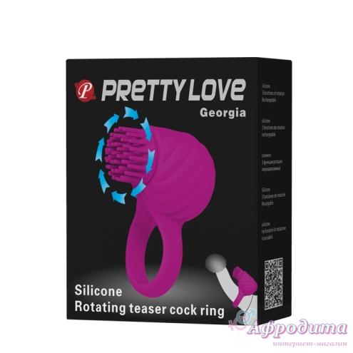 Эрекционное кольцо - Pretty Love Georgia Vibrating Penis Ring