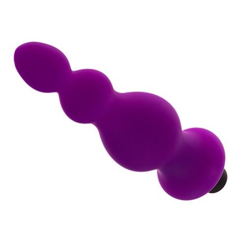 Анальная пробка с вибрацией Adrien Lastic Bullet Amuse Purple