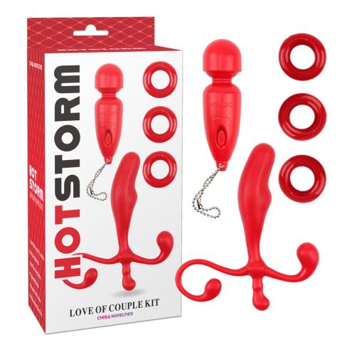 П. Набор LOVE OF COUPLE KIT Hot Storm Red