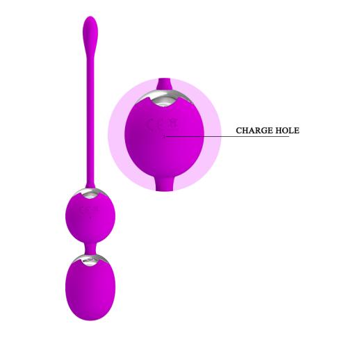 Вагинальные шарики с дистанционным пультом управления Pretty Love Willie Vibrating Kegel Balls