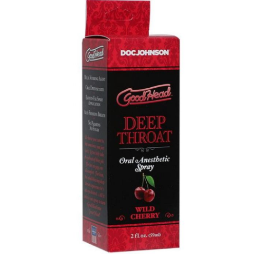 Спрей для минета Doc Johnson Good Head Deep Throat Spray Wild Cherry 59 ml