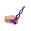 Тройная полая анальная пробка CalExotics Booty Call Silicone Tripl Probe Purple