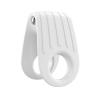 П. Двойное эрекционное кольцо с вибрацией OVO B12 Vibrating Ring White