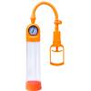 Вакуумная помпа для увеличения члена A-TOYS Penis Pump Orange совмещает приятное с полезным