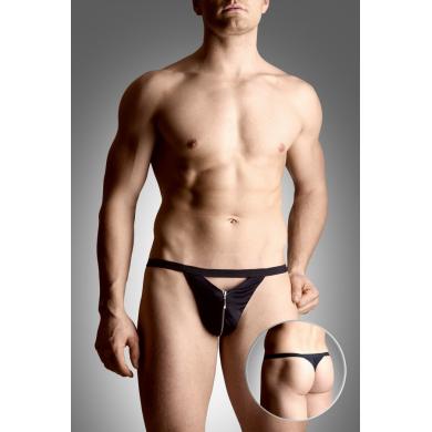 Чоловічі стрінги з блискавкою Mens thongs 4497,SOFT LINE