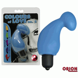 Маленький вибратор Colours of love для женщин - 1