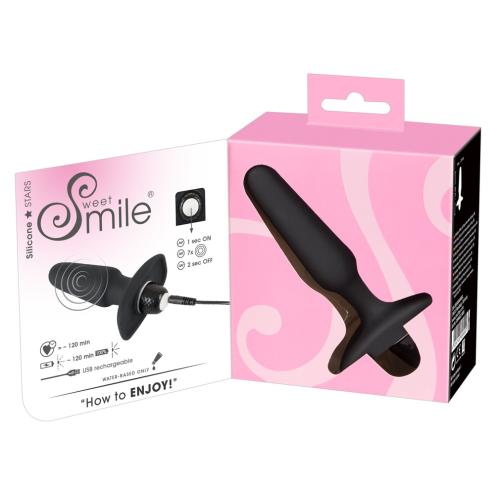 Анальная пробка - Sweet Smile Rechargeable Butt Analvibrator