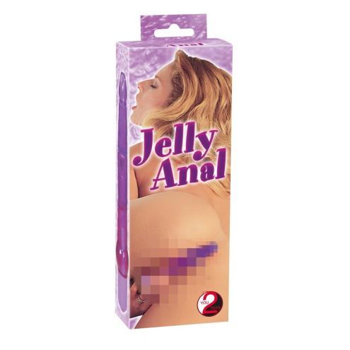 Анальный вибратор Jelly Anal Purple