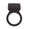 Эрекционное кольцо с вибрацией LIT-UP SILICONE STIMU RING 3 BLACK для романтических ночей