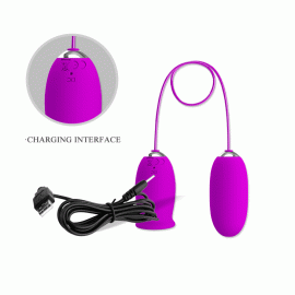 Виброяйцо Pretty Love Daisy Licking с язычком - 2