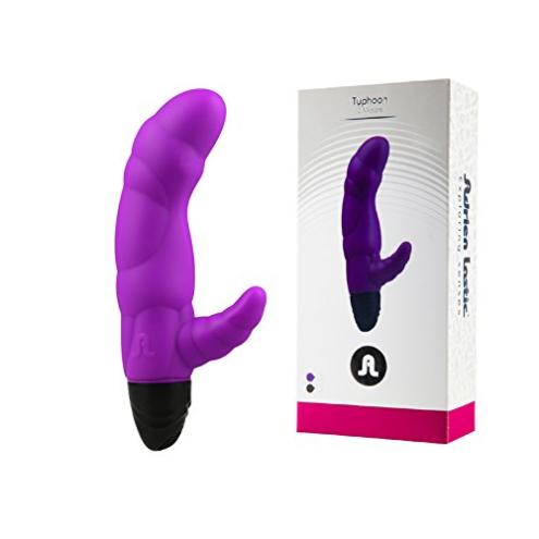 Міні вібратор Adrien Lastic Typhoon Purple для дівчат