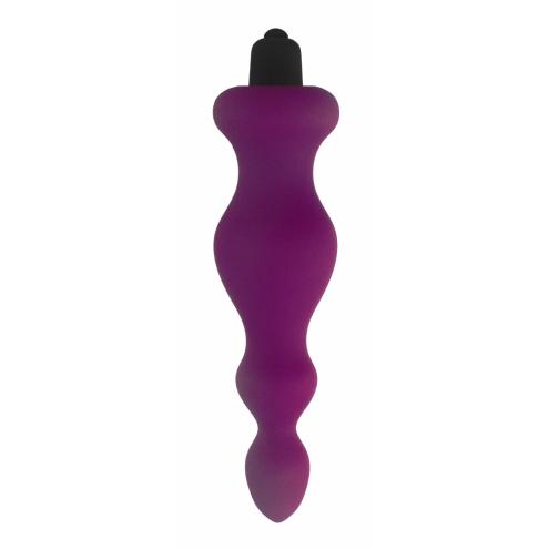 Анальная пробка с вибрацией Adrien Lastic Bullet Amuse Purple