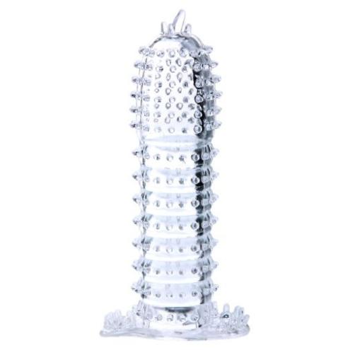 Насадка на член - Silikon Penis Sleeve Clear, 13,5 см