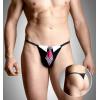 Мужские стринги с галстуком Mens thongs 4491 Soft Line аксессуар для пылких и незабываемых