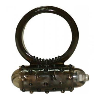 Ерекційне кільце Vibro Ring Dark Silicon