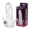 П. Насадка с вибрацией Penis sleeve Bullet vibrator Crystal