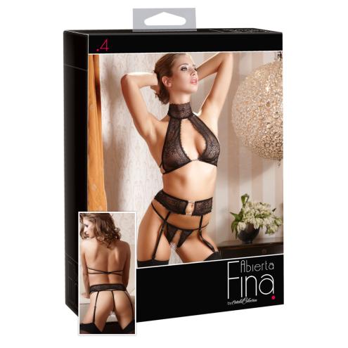 Комплект белья - 2212102 Suspender Set Lace, S