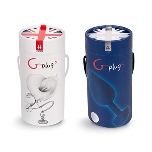 Анальная пробка Gplug S Ocean Blue (FT London)