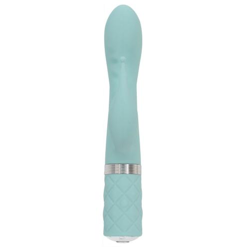 Вибратор женский PILLOW TALK Kinky Teal с кристаллом Сваровски